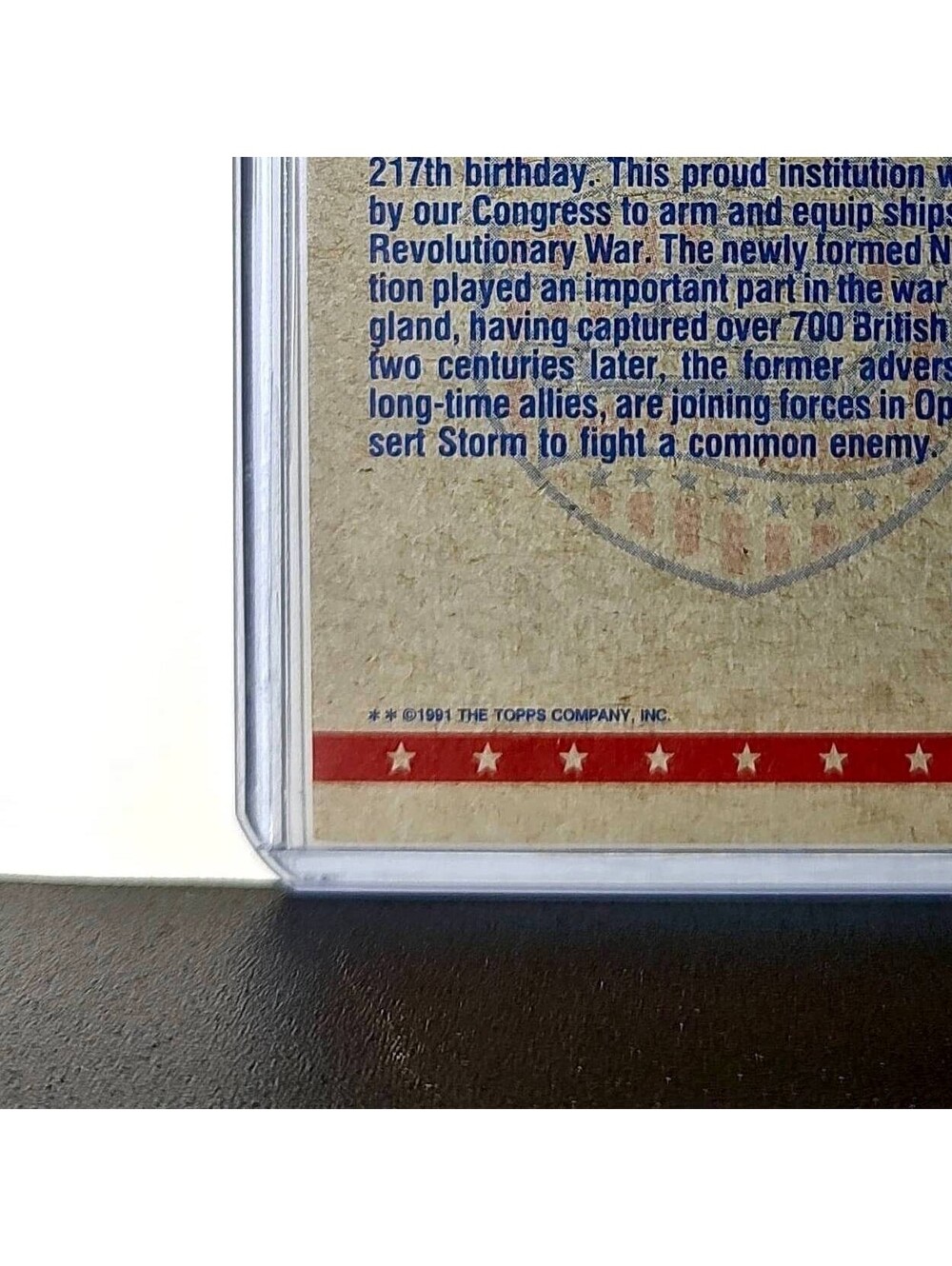 Heat Storm in the Gulf 1991 Topps Desert Storm #84 Card - Picture 9 of 10
